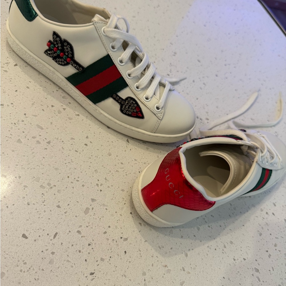 Gucci Ace Sneakers- Arrow Version